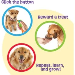 Brightkins Smarty Pooch Bone Dog Training Clicker -Pet Dog Toys 805486 PT2. AC SS1800 V1679069413