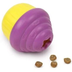 Brightkins Cupcake Treat Dispensing Dog Toy, Large