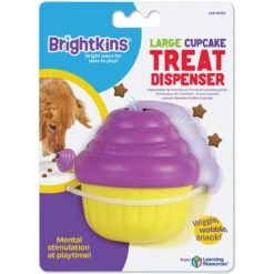 Brightkins Cupcake Treat Dispensing Dog Toy, Large -Pet Dog Toys 805534 PT5. AC SS1800 V1682450345
