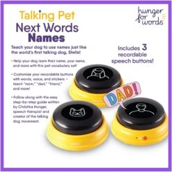Hunger For Words Talking Pet Next Words: Names Dog Toy 9 Hunger For Words Talking Pet Next Words: Names Dog Toy -Pet Dog Toys 805566 PT2. AC SS1800 V1679069473