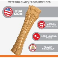 Nylabone Power Chew Peanut Butter Flavored Dog Chew Toy 13 Nylabone Power Chew Peanut Butter Flavored Dog Chew Toy -Pet Dog Toys 80694 PT2. AC SS1800 V1674660329