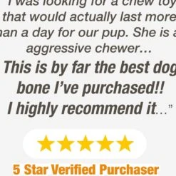 Nylabone Power Chew Peanut Butter Flavored Dog Chew Toy 18 Nylabone Power Chew Peanut Butter Flavored Dog Chew Toy -Pet Dog Toys 80694 PT7. AC SS1800 V1674852382