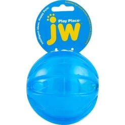 JW Pet Play Place Squeaky Dog Ball, Color Varies 8 JW Pet Play Place Squeaky Dog Ball, Color Varies -Pet Dog Toys 81065 PT2. AC SS1800 V1545175590