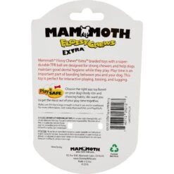 Mammoth Braided Tug With TPR Ball For Dogs, Color Varies 11 Mammoth Braided Tug With TPR Ball For Dogs, Color Varies -Pet Dog Toys 83264 PT4. AC SS1800 V1633021010