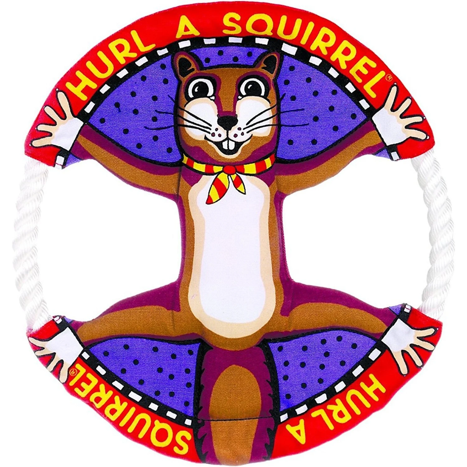 Fat Cat Classic Rings Dog Toy, Character Varies 4 Fat Cat Classic Rings Dog Toy, Character Varies - Image 2