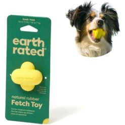 Earth Rated Rubber Fetch Chew Dog Toy