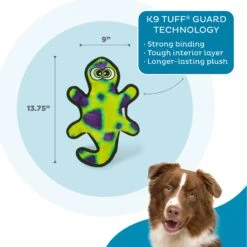 Outward Hound Invincibles Geckos Squeak Dog Toy -Pet Dog Toys 85910 PT2. AC SS1800 V1636507932