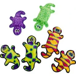 Outward Hound Invincibles Geckos Squeak Dog Toy -Pet Dog Toys 85910 PT5. AC SS1800 V1636496573