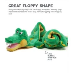 Outward Hound Squeaker Matz Gator Plush Dog Toy -Pet Dog Toys 85919 PT2. AC SS1800 V1636517807