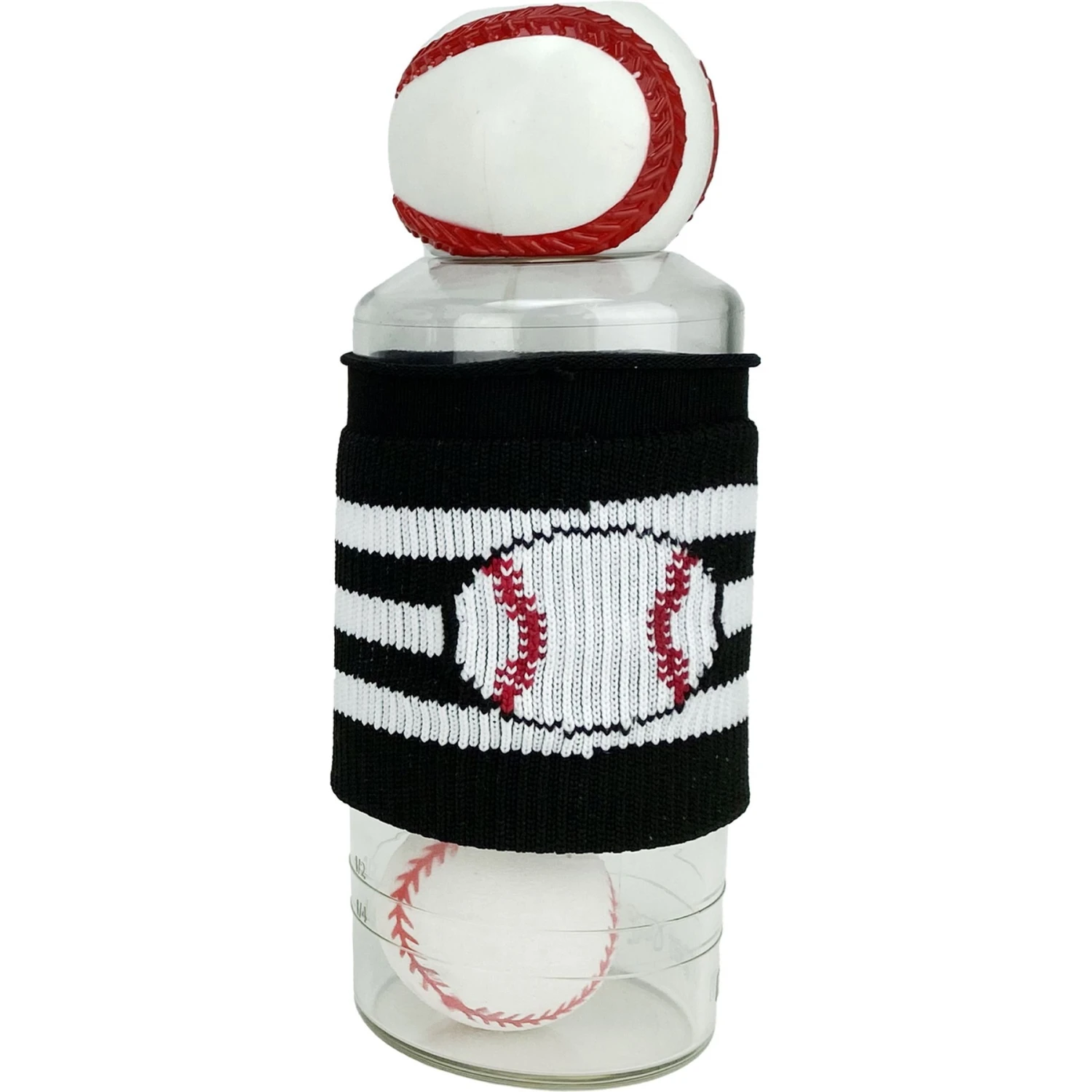Multipet Sport Snacker Baseball Dog Toy, Assorted Colors 3 Multipet Sport Snacker Baseball Dog Toy, Assorted Colors