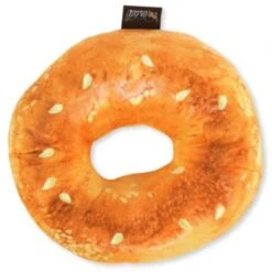 P.L.A.Y. Pet Lifestyle And You P.L.A.Y. X Earth Rated Montreal Bagel Plush Squeaky Dog Toy -Pet Dog Toys 896766 PT1. AC SS1800 V1689795519
