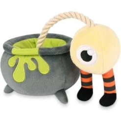 P.L.A.Y. Pet Lifestyle And You Howling Haunts Pupspotion Plush Squeaky Dog Toy