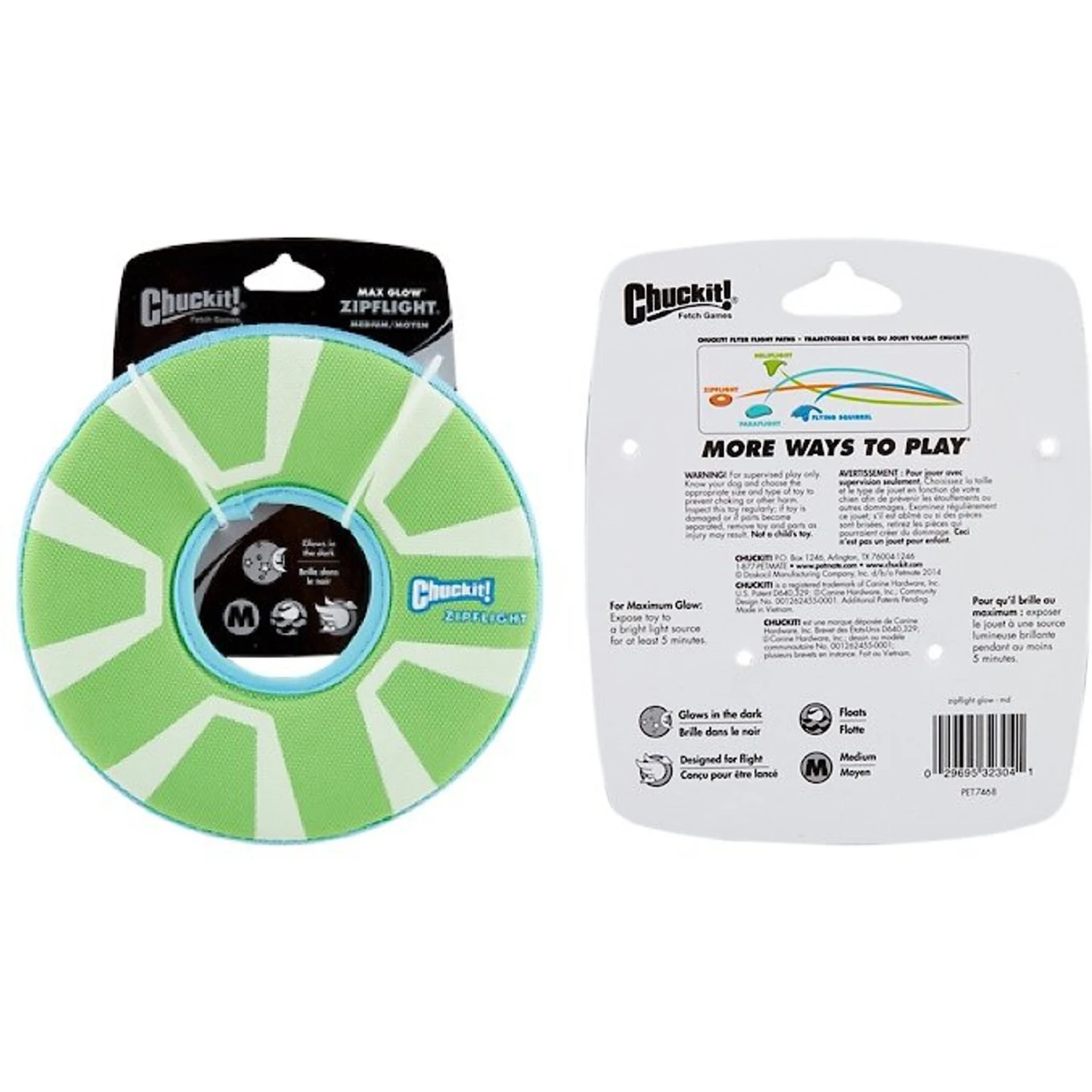 Chuckit! Zipflight Max Glow Dog Toy 7 Chuckit! Zipflight Max Glow Dog Toy - Image 5