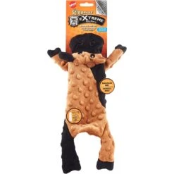 Ethical Pet Skinneeez Extreme Stuffer Cow Stuffing-Free Squeaky Plush Dog Toy -Pet Dog Toys 90290 PT8. AC SS1800 V1544741296