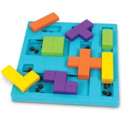 Brightkins Brain Teaser Treat Puzzle Dog Toy