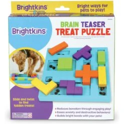 Brightkins Brain Teaser Treat Puzzle Dog Toy -Pet Dog Toys 930070 PT5. AC SS1800 V1698765996
