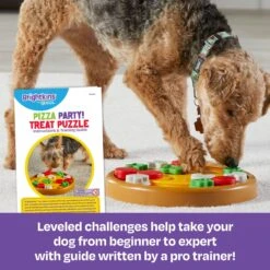 Brightkins Pizza Party! Treat Puzzle Dog Toy 11 Brightkins Pizza Party! Treat Puzzle Dog Toy -Pet Dog Toys 930086 PT2. AC SS1800 V1698766692