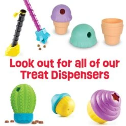 Brightkins Small Ice Cream Treat Dispenser Dog Toy -Pet Dog Toys 930134 PT6. AC SS1800 V1698766048