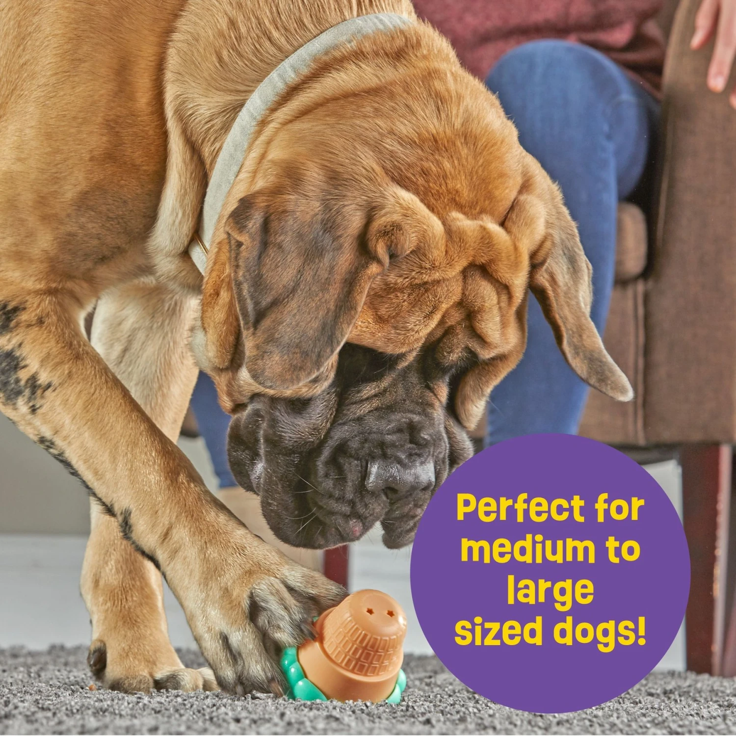 Brightkins Large Ice Cream Treat Dispenser Dog Toy 6 Brightkins Large Ice Cream Treat Dispenser Dog Toy - Image 4