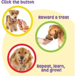 Brightkins Smarty Pooch! Training Clicker Football Dog Toy -Pet Dog Toys 930198 PT2. AC SS1800 V1698766048