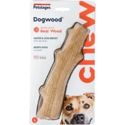 Petstages Dogwood Tough Dog Chew Toy & Nylabone Power Chew Textured Dog Chew Ring Toy Flavor Medley -Pet Dog Toys 933430 PT2. AC SS1800 V1692303789