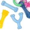 Nylabone Puppy Chew Chicken & Bacon Dog Chew Toys Bundle, X-Small -Pet Dog Toys 939726 MAIN. AC SS1800 V1692279486