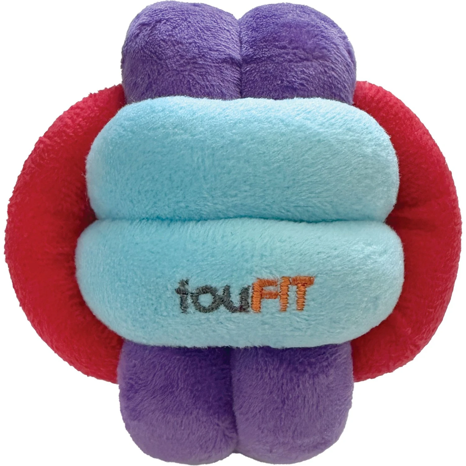 FouFIT Hide 'n Seek Knotted Snuffle Ball Dog Toy 3 FouFIT Hide 'n Seek Knotted Snuffle Ball Dog Toy