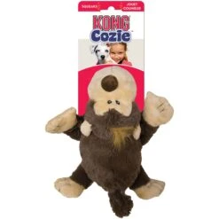 KONG Cozie Spunky The Monkey Dog Toy + 2 Items -Pet Dog Toys 971414 PT4. AC SS1800 V1696338678